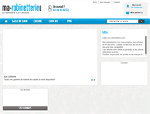 Tablet Screenshot of ma-robinetterie.com